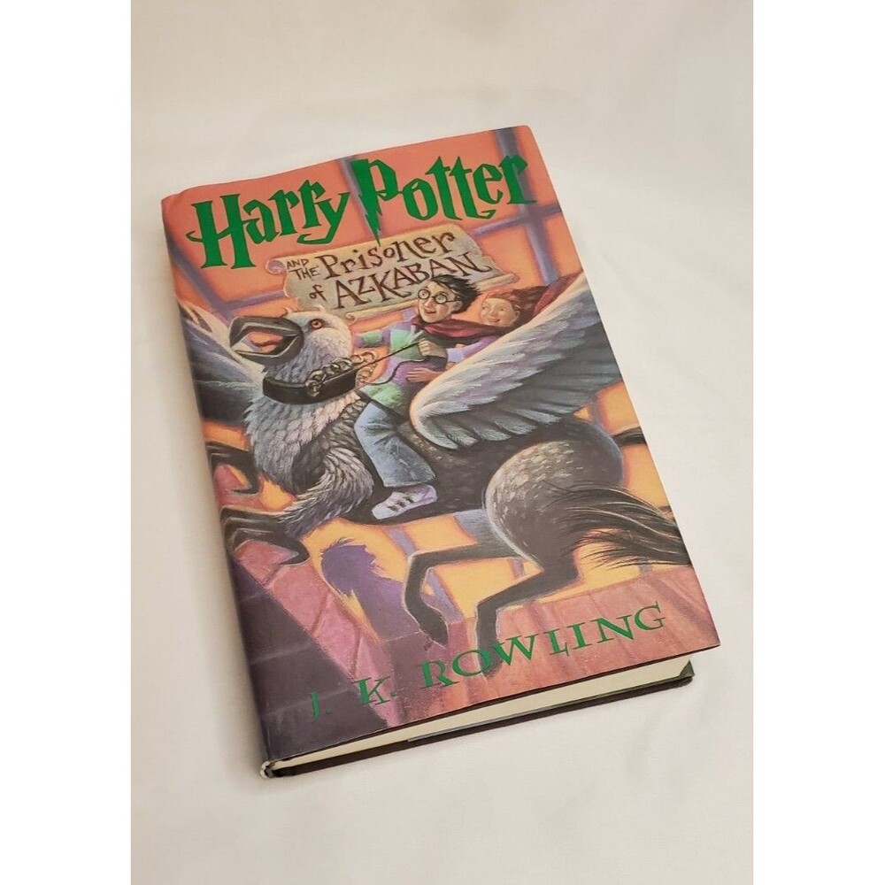 Harry Potter the Prisoner of Azkaban 1st Edition 1999 Print Black Hard Cover
